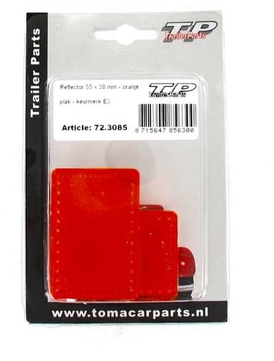 Reflector 55 x 38 mm - blister