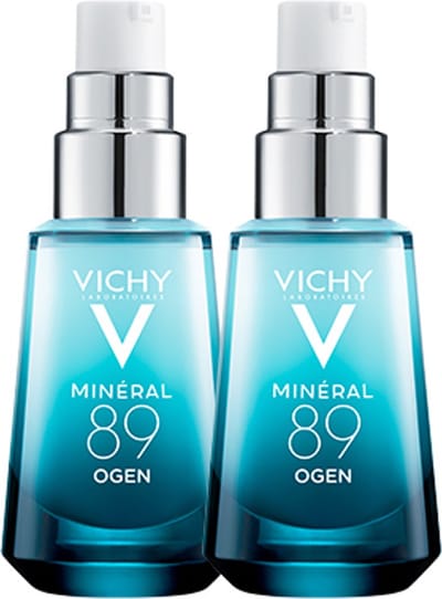 Vichy Minéral 89 Ogen -Tegen Donkere Kringen - Hydratatie en Stralendheid - 2x15ml