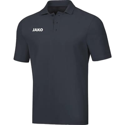 Jako Base Polo Heren - Zwart | Maat: 4XL