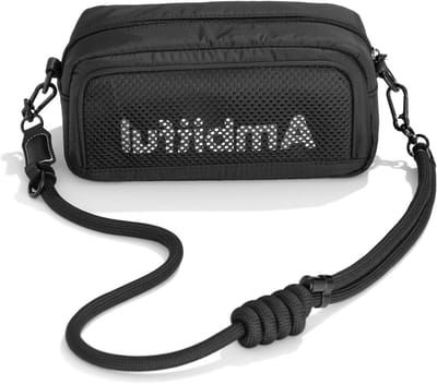 Multifunctionele Camera Organizer Tas voor Accessoires, SD Kaarten en Batterijen | Hang- en Schoudertas met Riem en Binnenverdeler (Zwart)