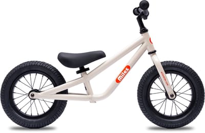Miles Loopfiets - vanaf 1,5 tot 4 jaar - Stone Grey - Grijs / Beige
