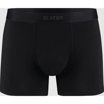 Slater 8820 - Bamboe Boxershort 2-pack zwart S