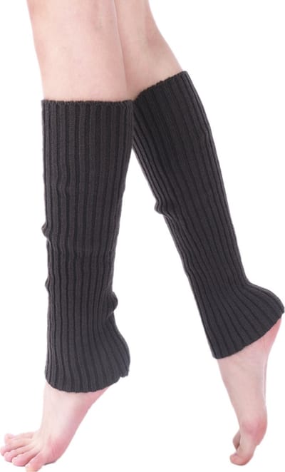 Nivard Beenwarmers - Dames - Overknee - Ballet - Wol - Kniekousen - Leg Warmers - Warm - Party - Diepgrijs