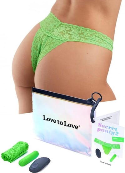 Love to Love - Vibrerend Slipje - Secret Panty 2 - Geel