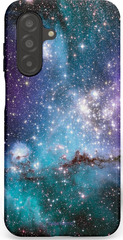 Casetastic Hoesje Geschikt voor Samsung A26 - Stijlvolle Beschermende Duo-layer Case - Nebula nachtdroom