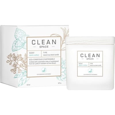 CLEAN Reserve Home Collection Warm Cotton Candle Geurkaarsen Dames 227 g