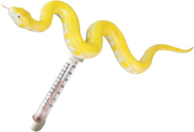 Drijvende Temperatuurmeter - Waterthermometer Cartoon - Zwembad Spa - Grote Cartoon Vorm - 19x8.5x8.5 cm