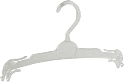 De Kledinghanger Gigant - Lingeriehanger - BH Hanger - Badmode Hanger - LS27 - 50 Stuks - Kunststof- Transparant - 27 cm - Kledinghanger - Kleerhanger (LS27_02/50)