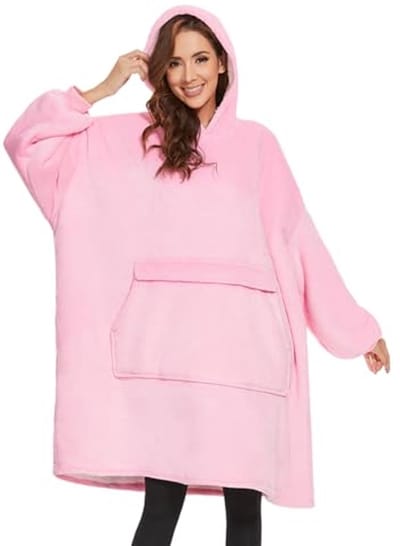 Draagbare Deken met Mouwen, Ultra Zachte Hoodiedeken voor Dames, Cozy en Functioneel, Perfect als Cadeau