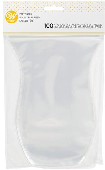 Wilton Traktatiezakjes Doorzichtig Gevormd pk/100