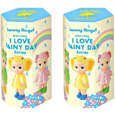 S Angle Ik Hou Van Regenachtige Dag Serie Blind Box Schattig Mini Figuur Anime Karakter Poppenmodel Decoratie Speelgoed Kinderen Cadeau Verrassingsdoos