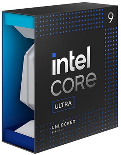 Intel Core Ultra 9 285 - Processor - 4.6 GHz (5.3 GHz) - 20 core 8P+12E - 20 threads - LGA1851 Socket - 36 MB cache - zonder koeler - doos