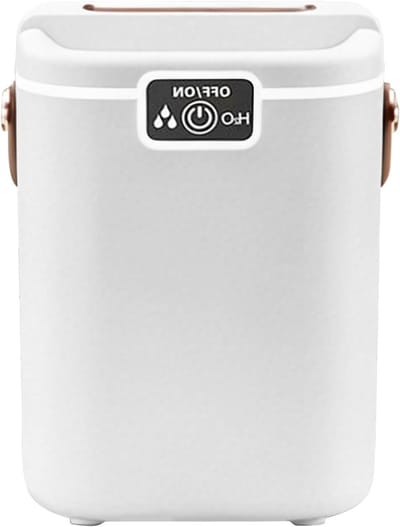 Luchtbevochtiger - Stille vernevelaar - Comfortabele lucht - 360 graden sproeier - 2 liter tank - Wit