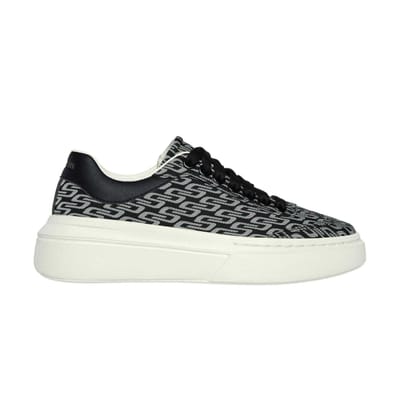 Skechers Dames/Dames Klassieke Textiel Trainers (Zwart/Natuurlijk)