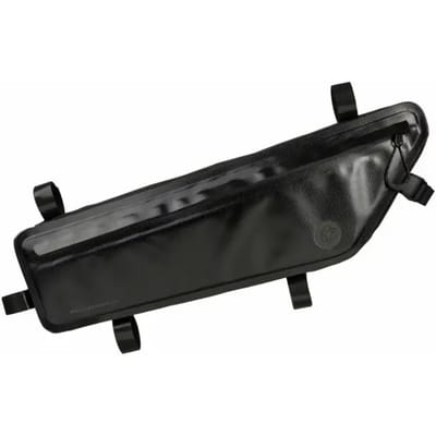 AGU Bikepacking Tube Frametas Venture Extreme - Fietstas voor Frame - Zwart - 4L - 100% Waterdicht - Eenvoudige Montage