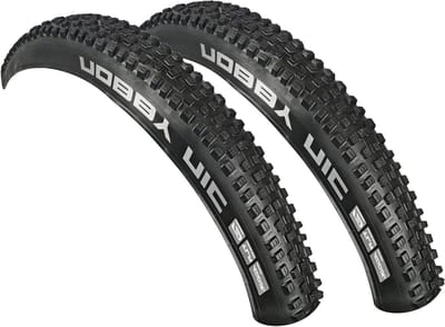 Fietsbanden Set - Vouwbanden Trail - Allround Mountainbiken - E-50 Goedgekeurd - 275 x 260 Inch - Zwart