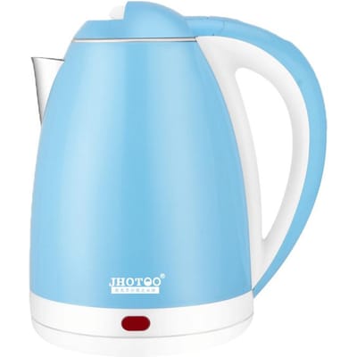 Bouilloire électrique en acier inoxydable 2L Appareils de cuisine Bouilloire intelligente 1500W Bouilloire sifflante Samovar Thé Café Thermo Pot Cadeau 2L&EU bleu ciel