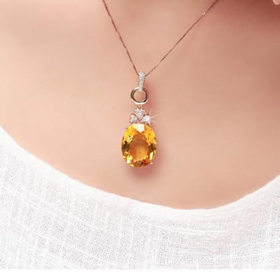 POMOiii Rode Zirkoon Hanger Ketting Vintage Accessoires Vrouwen Voor Feestcadeau Elegante Sieraden