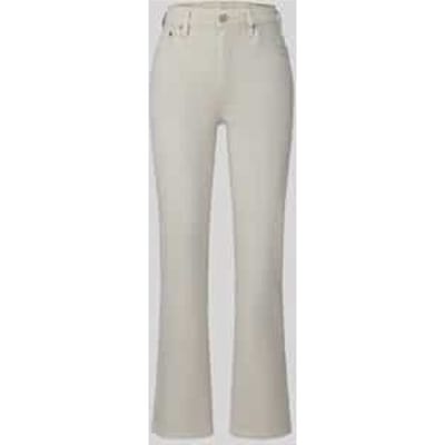 Slim Fit jeans van katoenmix model 'RIBCAGE'