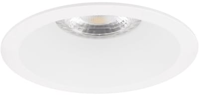 Bolzano - Inbouwspot Wit Rond - Extra Verdiept - 1 Lichtpunt - Ø 82mm