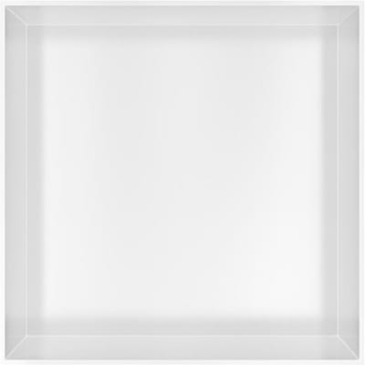 Hotbath &More Inbouwnis - 30 x 30 x 10 cm - Frameless - Mat Wit