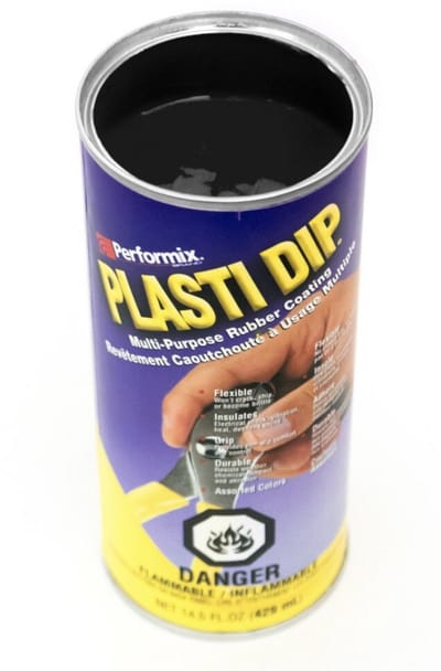 Plasti Dip Zwart 429 ml Blik – Vloeibaar Rubber – Afneembare Rubbercoating – Dip Coating – Voor Auto, Velgen, Gereedschap & DIY – Performix