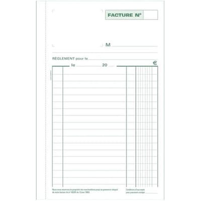Exaclair Duplicaatboek 'Facturen', 210 x 135 mm