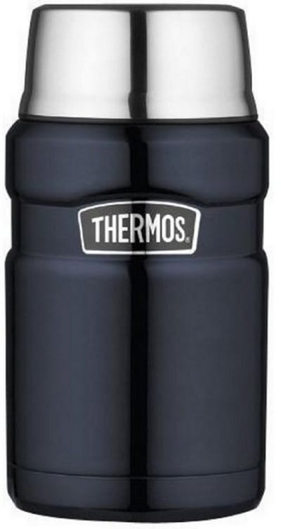 Thermos King voedseldrager 710 ml - Mat zwart