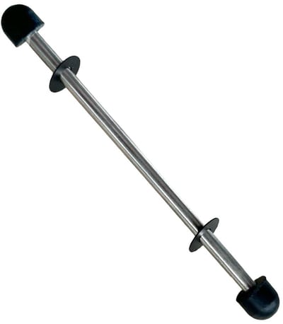 Dailygoody - Roestvrij stalen loopwielas - Reparatie- en onderhoudskit - Compact formaat - Corrosiebestendig - Geschikt voor Intex Pure Spa - 7,5
