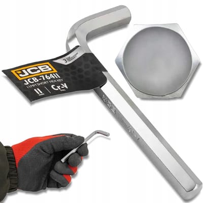 JCB inbussleutel 11mm HEX CRV L-type