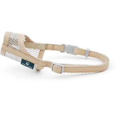 Hondenmuilkorf Handige anti-bijtmuilkorf voor kleine, middelgrote en grote honden Duurzaamheid Mesh Draagbaar Multifunctionele hondenmuilkorf XS-2XL XS grijs