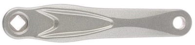 Crankarm Miranda Alfa | Vierkant | Links | 170mm | Zilver