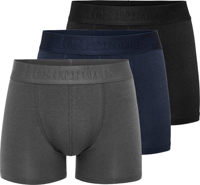 Resteröds Heren retro short / pant 3 pack Bamboo