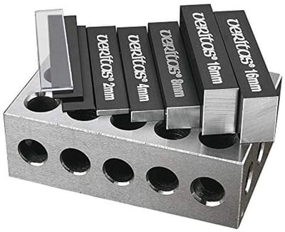 Metrische Paralleleindmaten met Parallelblok - 9-delig Set