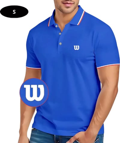 Livano Golf Shirt Heren - T-shirt - Golfkleding - Golfen - Golf Accessoires - Polo Shirt - Blauw - Maat S