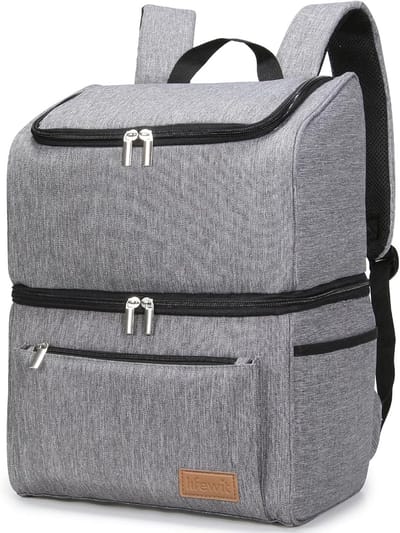Koelrugzak 26L – Geïsoleerd, Lekvrij & Waterdicht voor Camping en Picknick