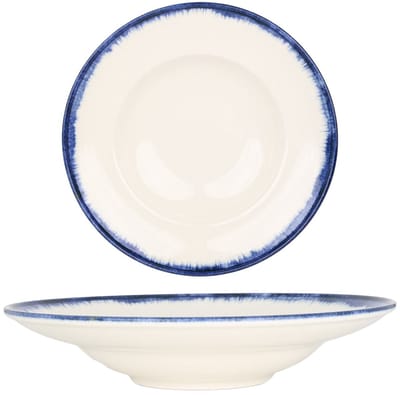 Kütahya Porselen Pastabord - Azure - Porselein - 27 cm (450cc) - set van 2