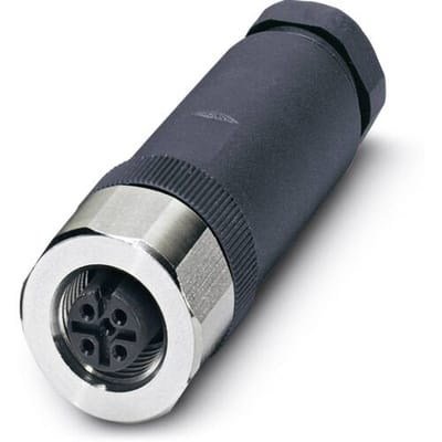 Phoenix Contact 1553271 Sensor/actuator connector, niet geassembleerd M12 Aantal polen (sensoren): 5 Bus, recht 1 stuk(s) Tin