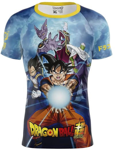 Otso Dragon Ball Super Goku Vegeta T-shirt Met Korte Mouwen Veelkleurig M Man