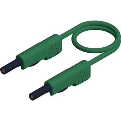 Hirschmann Test & Measurement MLB 200/1 V gn Meetsnoer Banaanstekker 4 mm Banaanstekker 4 mm 2.00 m Groen 1 stuk(s)