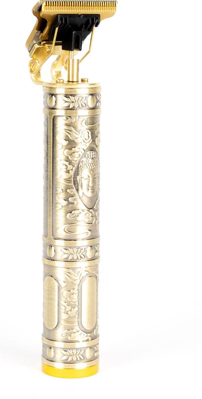Gouden Baardtrimmer, Tondeuse & Scheerapparaat - Elektrisch, Oplaadbaar, Waterdicht & Draadloos, Buddha