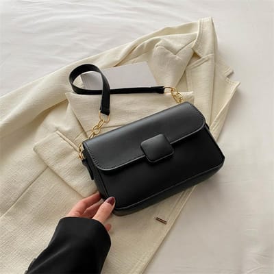 Eenvoudige en Modieuze Kleine Vierkante Tas voor Vrouwen In de Zomer Nieuwe Modieuze Effen Kleur Onderarmtas Populaire Eénschouder Handtas gray