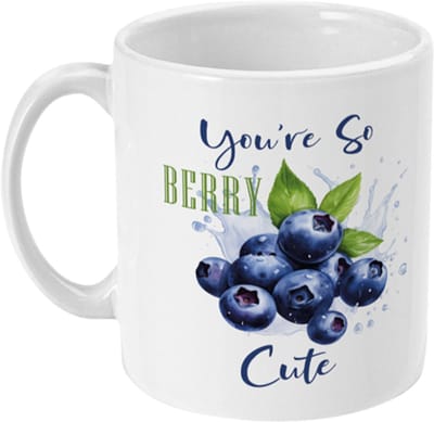 Mok Fruit Quote | You're so Berry Cute | 325ml