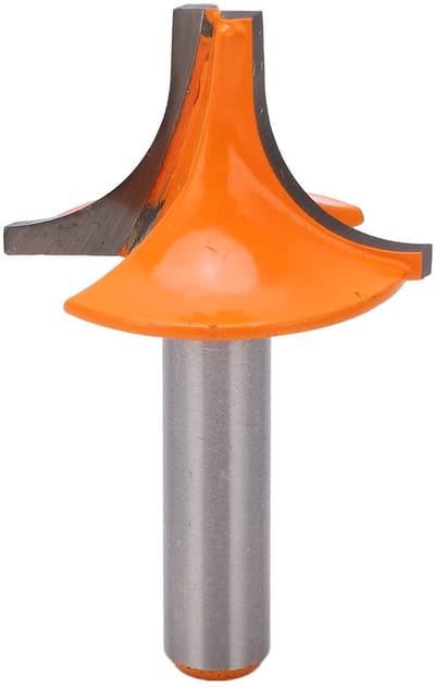 NTH products- Schaaffrees Precisie Snijden - Verstelbare Diepte - Tungsten Carbide Legering - Houtbewerking - Ronde Rand Cutter - 8mm Schacht - Frezen