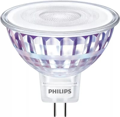 Philips LED Spot - 50 W - GU5.3 - Dimbaar warmwit licht