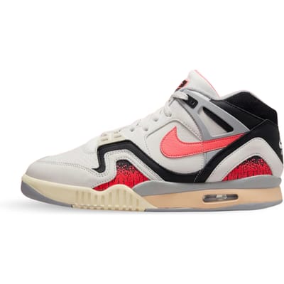 Nike Air Tech Challenge 2 Hot Lava 2024 Unisex Sneakers Wit Phantom Zwart FZ9033-001 44.5 gray