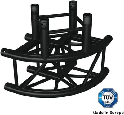 Truss hoekstuk 3-weg - Altura FA34-C30RB - Zwart