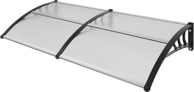 Voordeurluifel - Deurluifel - 199cm - Dakbedekking - Voordeur afdak - Polycarbonaat - UF50+ Zonweringsfolie - 965x1987mm