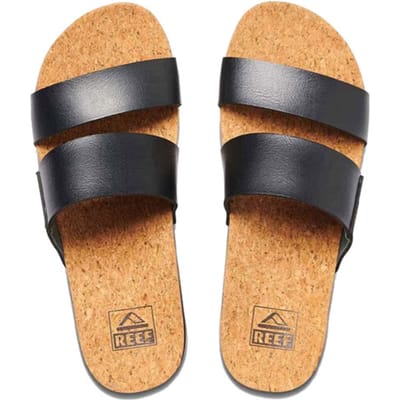 Reef Cushion Bounce Vista Hi Dames Slippers - Zwart - Maat 36