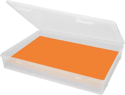 Multifunctionele Opbergdoos met Deksel, Rechthoekig, A4 Formaat, Stapelbaar voor Documenten, Brieven en Kunstbenodigdheden